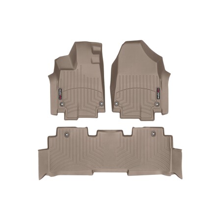 Weathertech Front and Rear Floorliners, 451218-1-2 451218-1-2